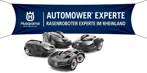 Banner Husqvarna Automower Experte